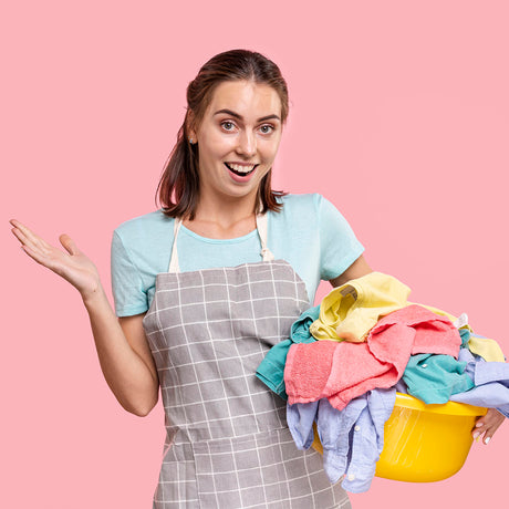 Clean glassware and soft laundry showing the benefits of soft water