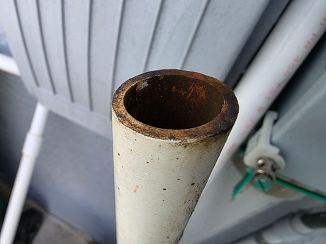 Catalytic carbon filter system for well water treatment in Morrisville, North carolina in Morrisville,, North Carolina