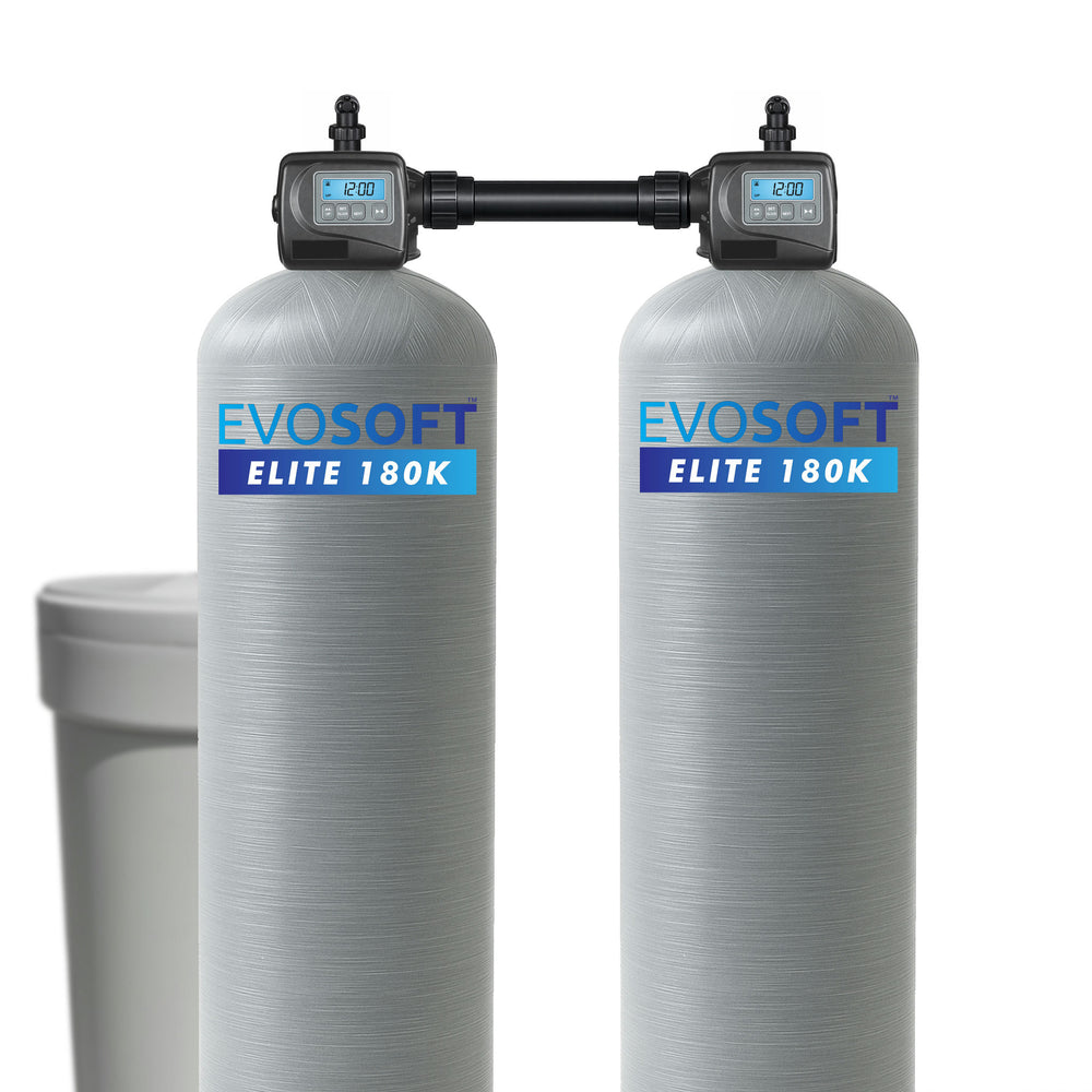 EVOSOFT™ Elite 360K Grain Dual Alternating Commercial Water Softener (City Water)