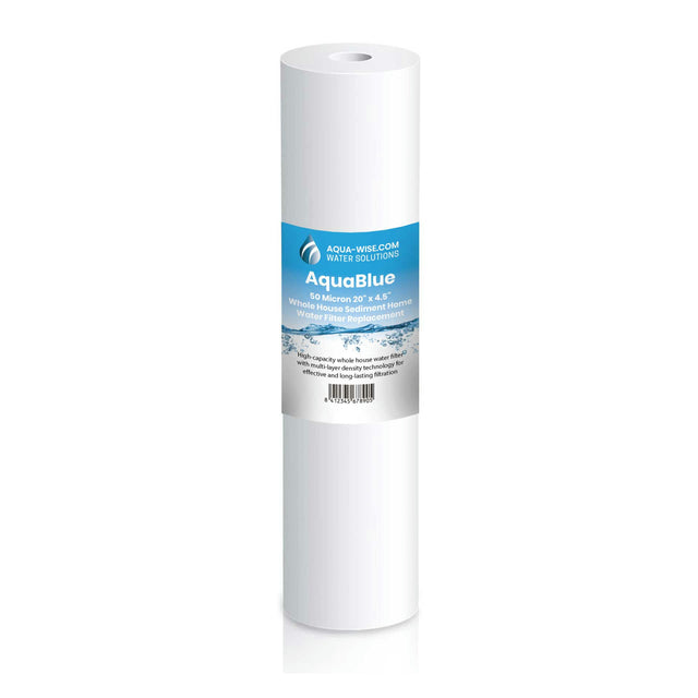AQUAREX™ 20"  String Wound Sediment Water Filter Cartridge 5 μm 2.5 x 40