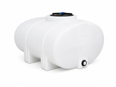 AquaRevive™ Holding Tank 325 Gallons Horizontal Elliptical Leg Tank in White