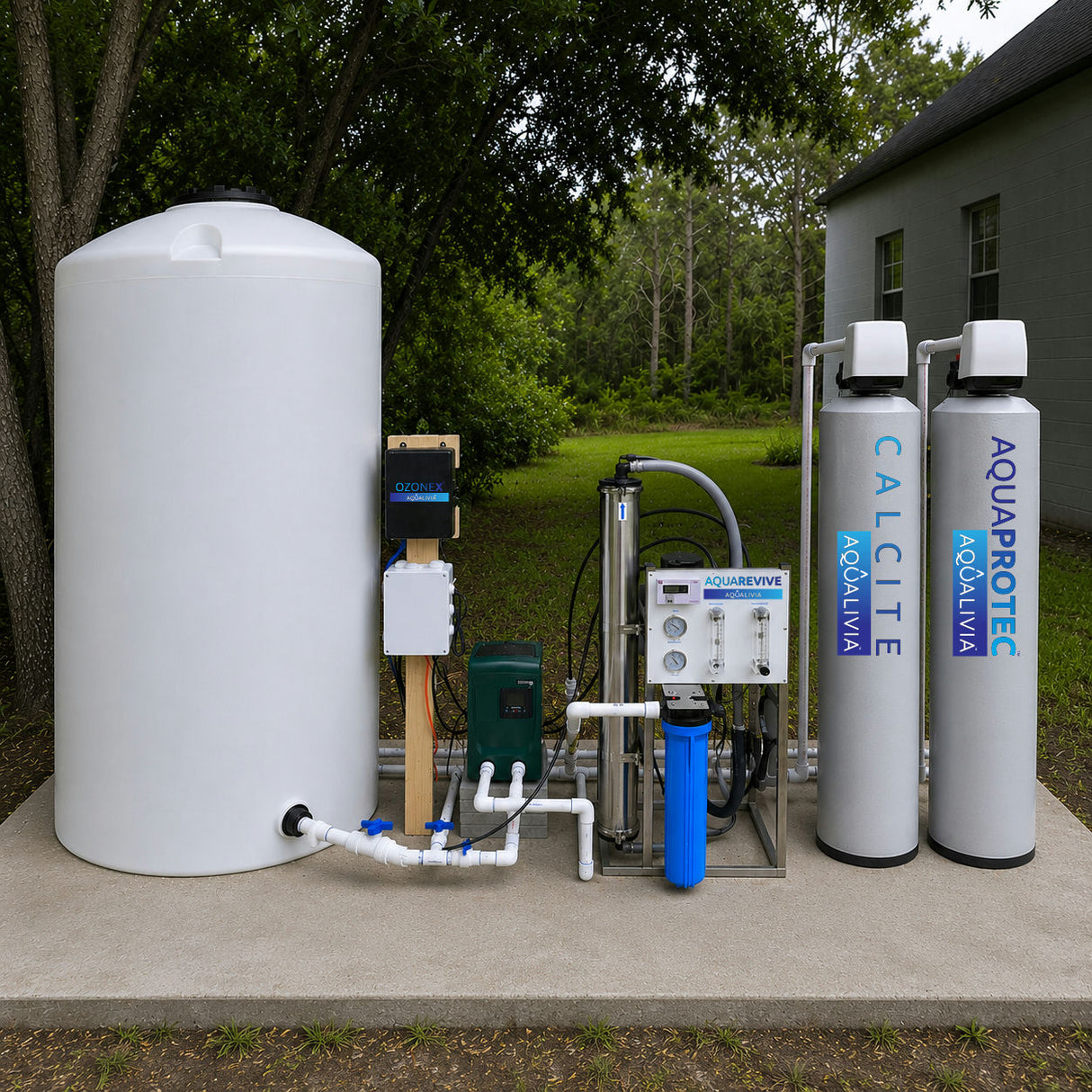 AquaProTec™ Whole House Reverse Osmosis System for City 500 Gallons (2)