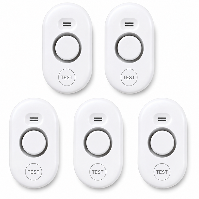 HydroClear™ Leak Sensor Alarm Pack of 5 (1)