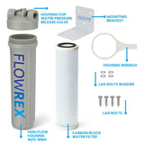 AQUAREX™ 20” Carbon Block Filter Kit 5 Micron (3)