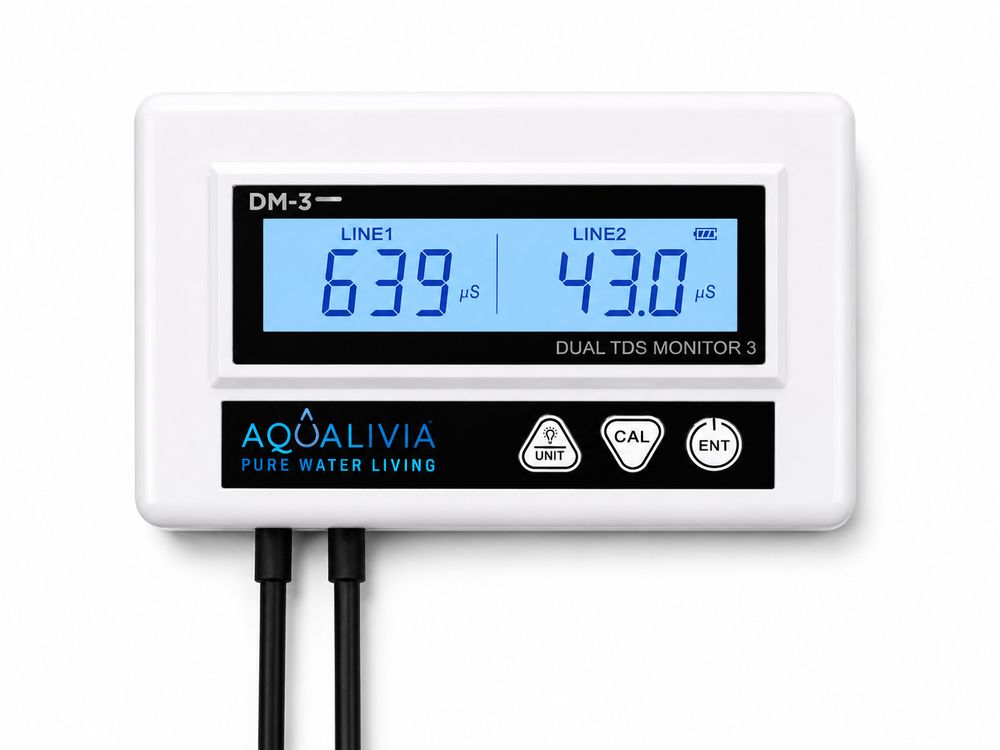Commercial Inline Dual TDS/Conductivity Meter