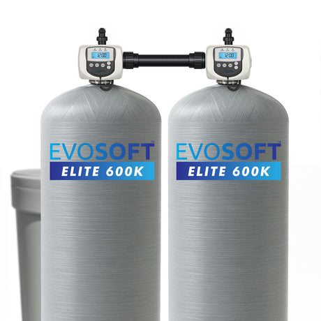 EVOSOFT™ Elite 1200K Grain Dual Alternating Commercial Water Softener (City Water) (1)
