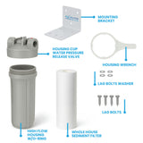 AQUAREX™ 10” Sediment Pre Filter Kit 50 Micron (4)