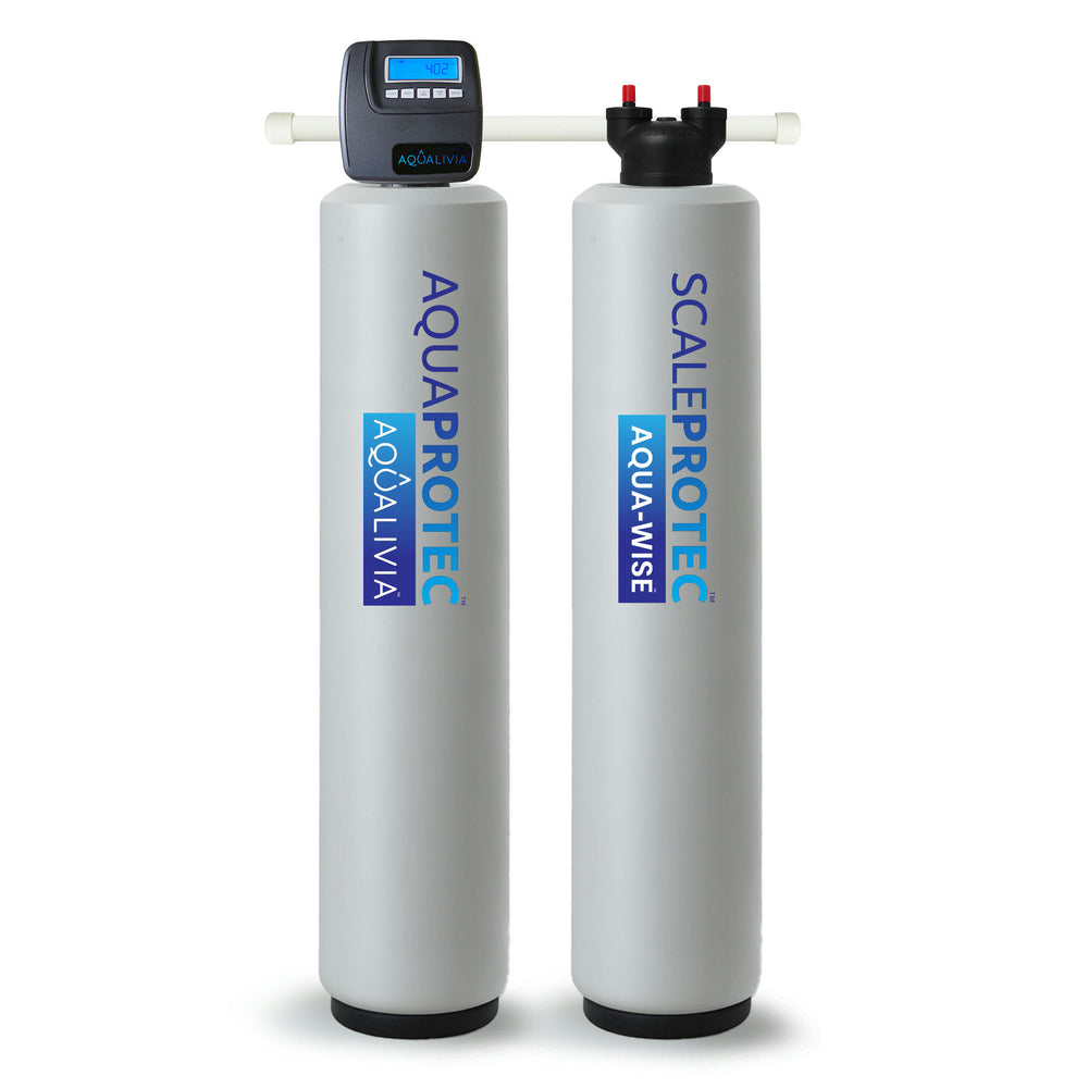 ScaleProTec™ Pro 48K - Whole House Salt-Free Descaler and Carbon Filter For Well Water